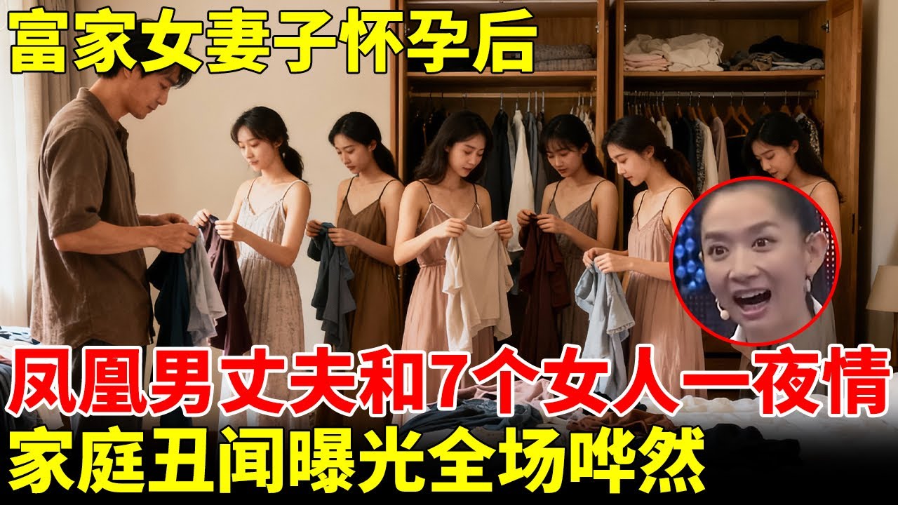 妻子怀孕后，医生丈夫和不同女人7次一夜情，家庭丑闻曝光全场哗然【王芳王为念访谈】