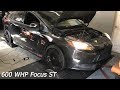 Tuning a 600 WHP Focus ST & AUX Fuel Explanation | PTE 5558 Turbo | Speed Perf6rmanc3 2.3L Stroker