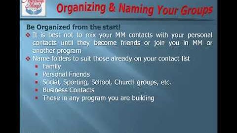 Step 4 - Skype Groups Set Up