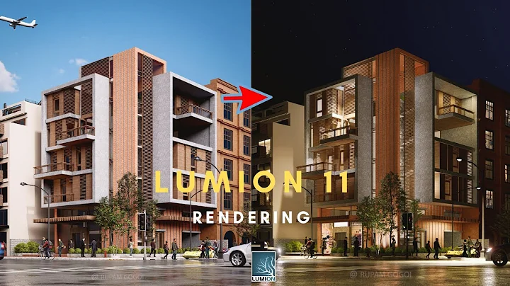 Lumion 11 Realistic Render Tutorial | Exterior Night Lighting