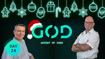 Advent Of Code Day 24 - walkthrough solution #aoc