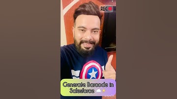 Generate Barcode in Salesforce ☁️⚡️ | #Shorts