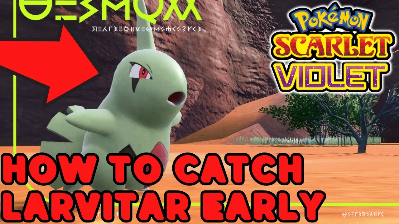 how to catch larvitar safari zone