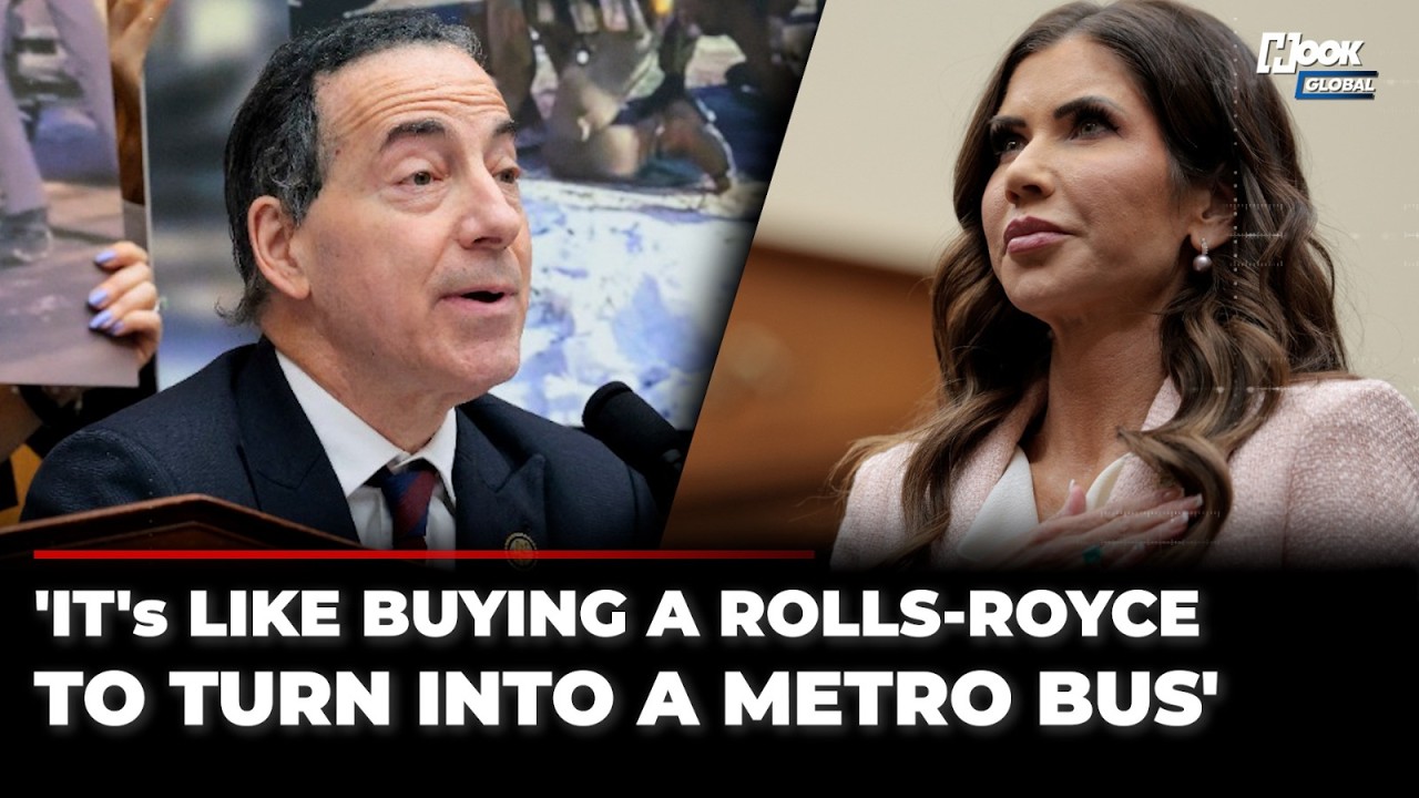 «Когда твоё любимое одеяло...»: Раскин унизил министра внутренней безопасности США Ноэм в прямом ...