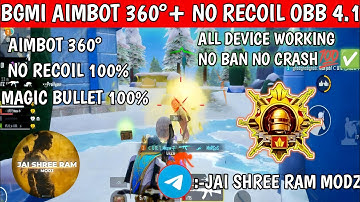 BGMI 4.1 AIMBOT OBB | BGMI 4.1 NO RECOIL CONFIG | BGMI NO RECOIL CONFIG FILE [ 100% Safe No Ban ]