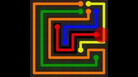 Flow Free Extreme Pack 10x10 Level 19 Walkthrough