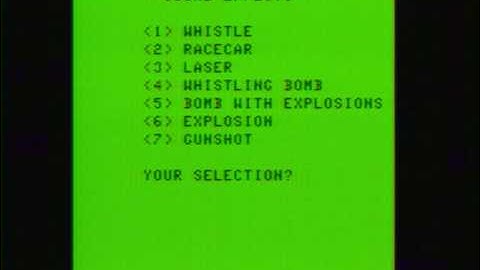 Speech/Sound Cartridge for the Radio Shack Color Computer