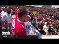 Joey chestnut with a new world record 76 hotdogs in 10 minutes