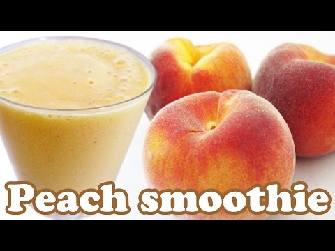 Video: How To Make A Lemon Peach Shake
