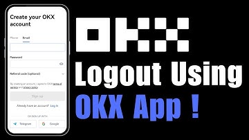 How to Logout OKX Account Using OKX App 2024
