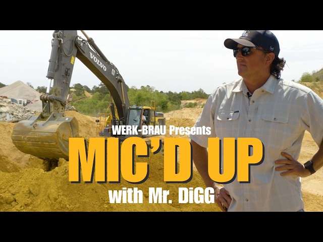Mic'd Up: Mr. DiGG Digs with a Werk-Brau Heavy Duty Bucket | VOLVO EC550