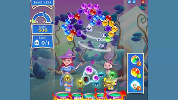 Bubble Witch Saga 2 Level 1154