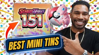 Opening Pokemon 151 Mini Tins