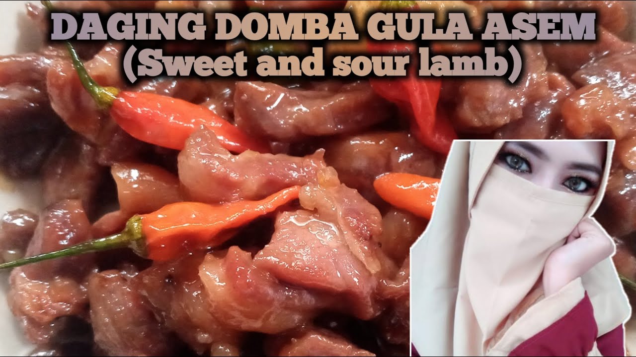 Daging Domba Gula Asem Youtube