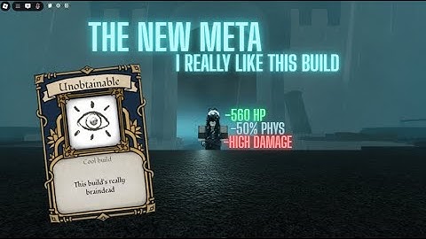 This Unobtainable Build Is The New Meta | Deepwoken