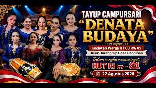 2. TAYUB CAMPURSARI  // DENATA BUDAYA// KEGIATAN WARGA RT 03 / RW 02 JURANG REJO - PANDESARI - PUJON