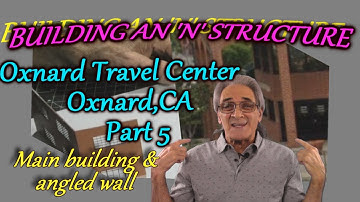 SCATCH BUILDING WITH STYRENE...   .Oxnard Travel Center part 5 (main building & angled wall)