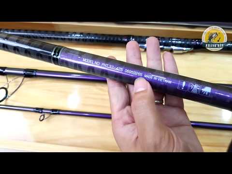 Video Cần Lục 3 khúc Daiwa Phantom Surf 33 425 Siêu Đẹp -... - youtube