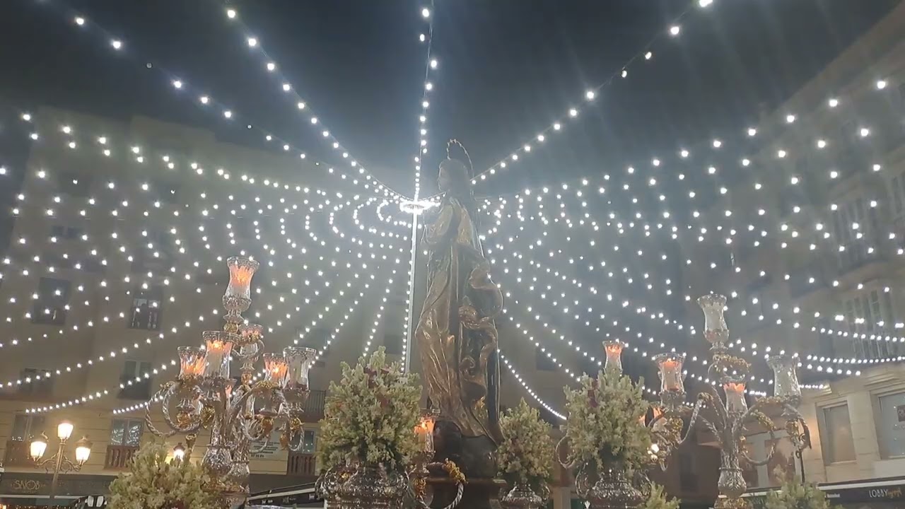 Salida extraordinaria de la Inmaculada Concepción de La Línea, 100 años Patronazgo, 15 Agosto 2025