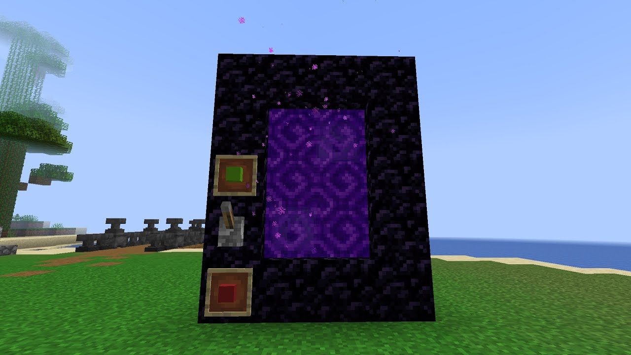 [Tuto] PORTAIL du Nether AUTOMATIQUE!!! Minecraft 1.13.2