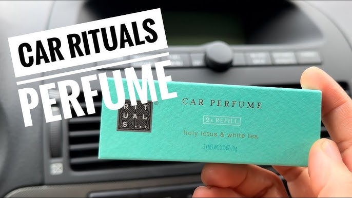 Rituals of Sakura car air freshener, How to use rituals car air freshener