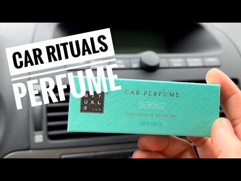 Rituals car perfume, Auto Duft, holy lotus & white tea
