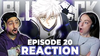 NAGI'S GOAL WAS INSANE! 🔥 SOCCER PLAYER REACTS TO BLUE LOCK! | Episode 20 REACTION!