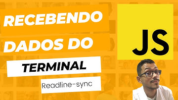 Recebendo dados pelo terminal em JS | Readline-sync