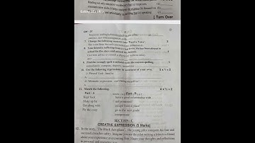 AP 10TH CLASS FA2 ENGLISH REAL QUESTION PAPER #trending#1ksubscribers #trendingshorts