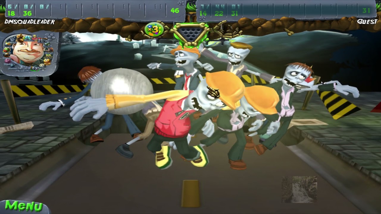 Playing A Very Entertaining Game Of Zombie Bowl O Rama