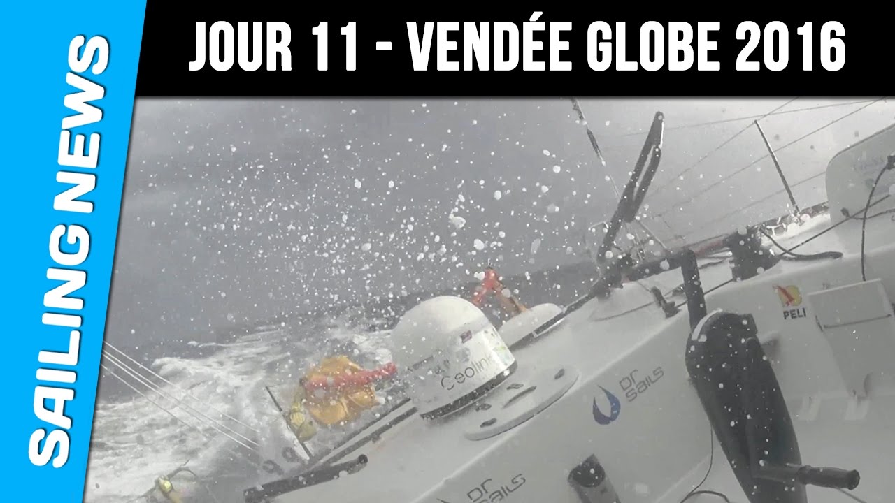 11 ème jour en mer - Vendée Globe 2016
