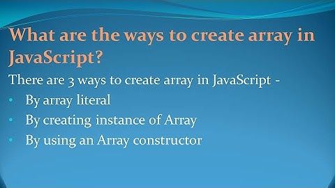 Javascript Interview Questions and Answers for freshers and experienced– Part 3