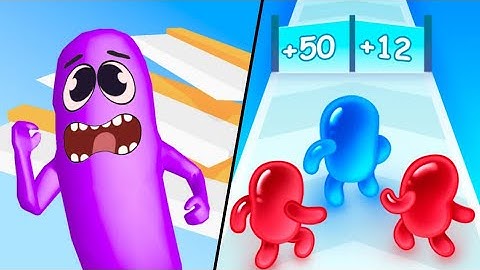 Wacky Run | Join Blob Clash 3D / All Level Gameplay: Android,iOS