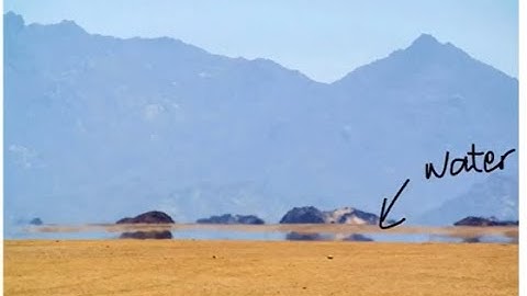 Total Internal Reflection - Mirage (Animation)