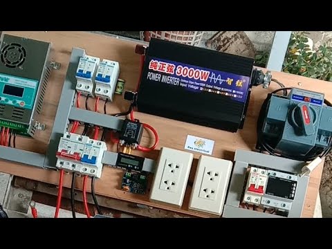 DIY 3kw Pure Off Grid Solar set up - YouTube