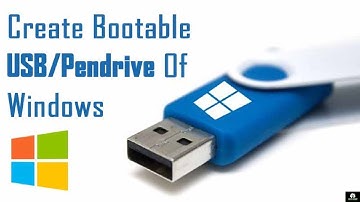 How To Make A Bootable USB Flash Drive For Windows 7/8/8.1/10 | BOOTABLE PENDRIVE in Just 2 Minutes