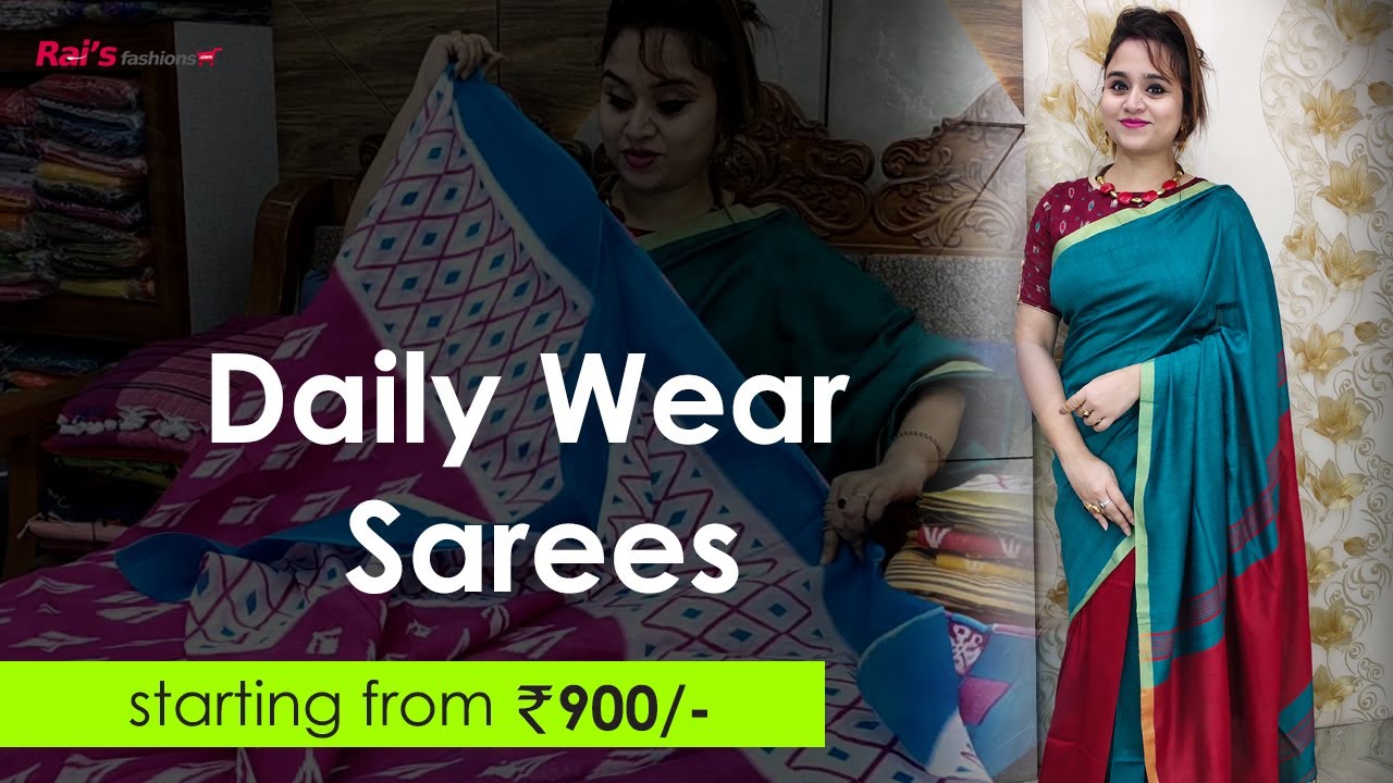 Daily Wear Sarees (02nd August) - 2AUG 