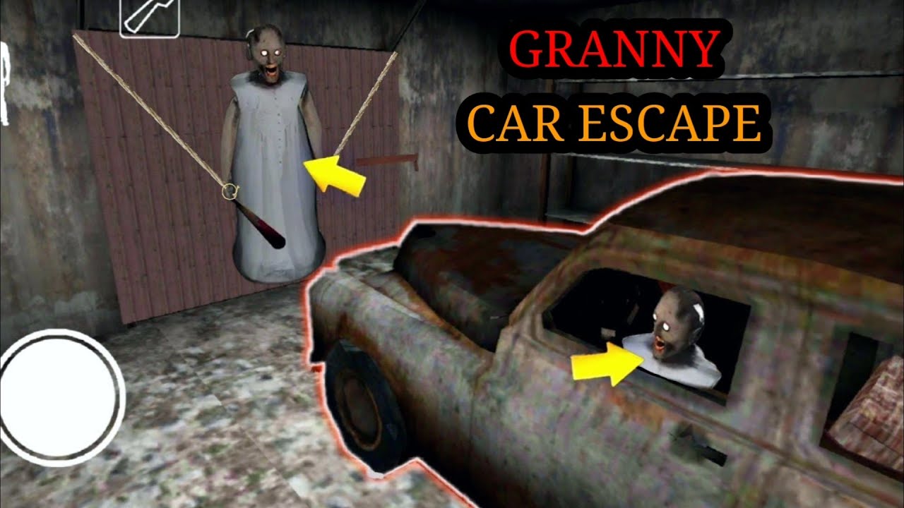 CAR ESCAPE FROM GRANNY HOUSE || GRANNY 1 GAMEPLAY || TURBO GAMER - YouTube