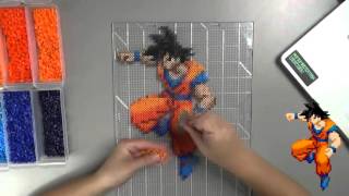 Speed Beading - Fuse Bead Goku + Vegeta Inspired by Dragon Ball Z