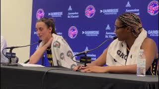 Caitlin Clark, Aliyah Boston, Christie Sides after Indiana Fever home loss to LA Sparks —career high