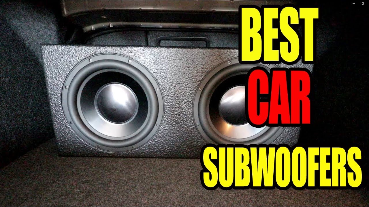 7 Best Car Subwoofers On The Market For 2020 Reviews vrogue.co