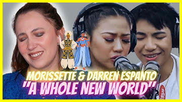 Morissette & Darren Espanto "A Whole New World" | Reaction Video
