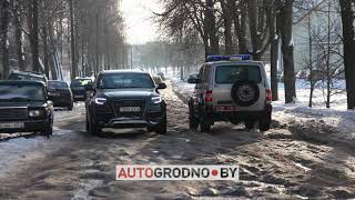 Как гродненцы ломают автомобили на улице Гая в Гродно - это боль видео