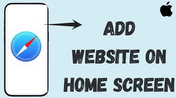 How To Add Any Website In Home Screen In Iphone (2025)