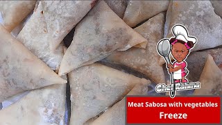 Meat Sabosa with Vegetables – Freeze