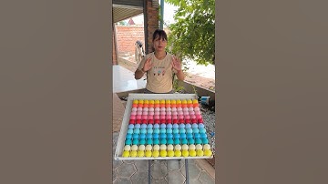 Clever Solve Sorting Ball Color Puzzle Fun #satisfying #colorball #colorgame