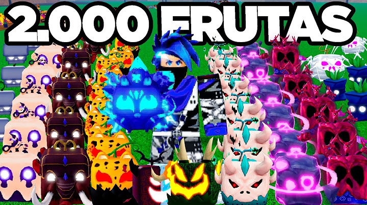 GIREI 2.000 FRUTAS ATÉ  PEGAR TODAS AS MÍTICAS NO BLOX FRUITS!