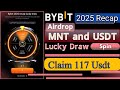 Bybit 2025 Recap Lucky Draw |  USDT Airdrop | How to participate 