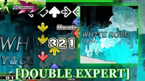 【DDR X2】 WH1TE RO5E [DOUBLE EXPERT] 譜面確認＋クラップ