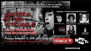 Sisters in the Struggle - Black Women and the 2018 Elections